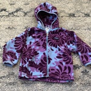 Patagonia fleece coat jacket